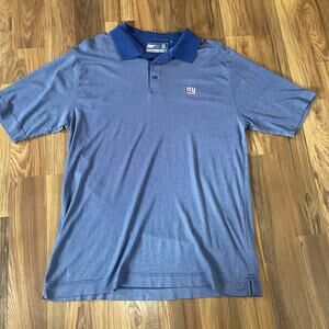 Cutter & Buck CB DryTec Men’s XLT Short Sleeve Polo Shirt NFL New York Giants